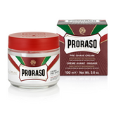 Proraso Preshave Cream - Nourishing, Sandeltræsolie og Sheasmør, 100 ml