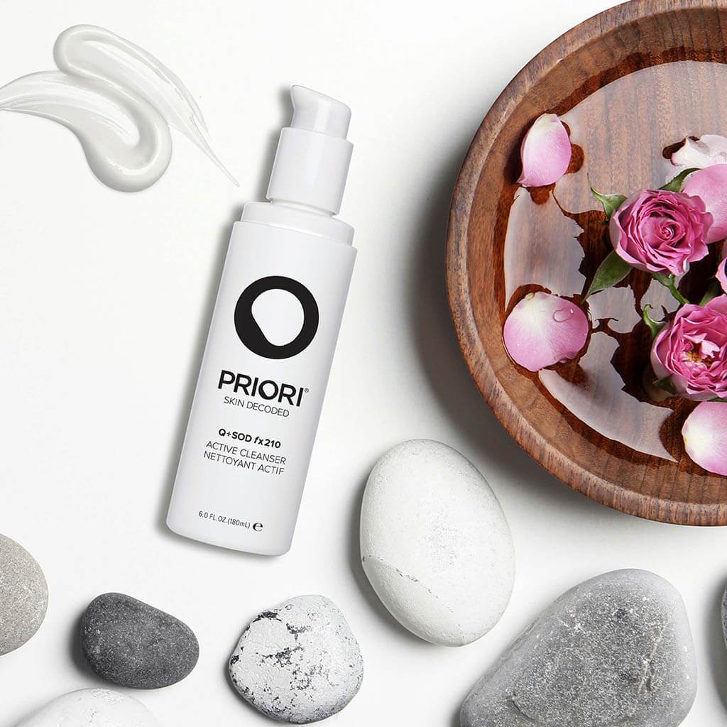 PRIORI Q+SOD fx210 Active Cleanser 180 ml