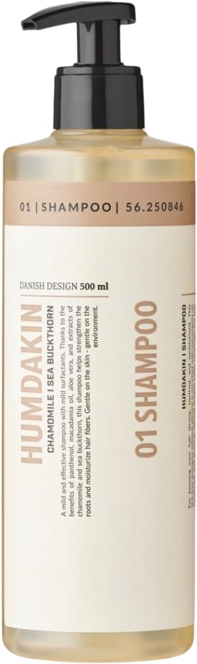 01 Shampoo 500 ml Chamomile and sea Buckthorn