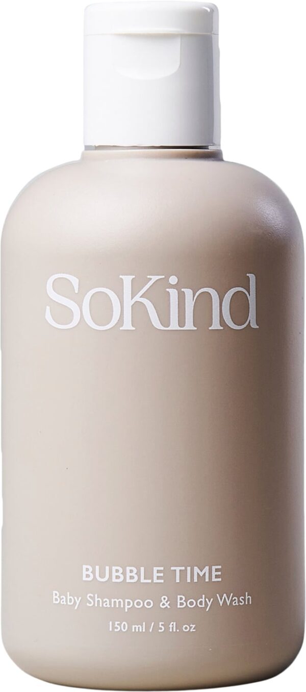Bubble Time Mild og Plejende Baby Shampoo og Kropssæbe