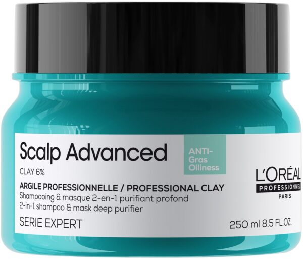 L'oréal Professionnel Scalp Advanced Antioiliness 2-in-1 Deep Purifie L'oréal Professionnel Scalp Advanced Antioiliness 2-in-1 Deep Purifie