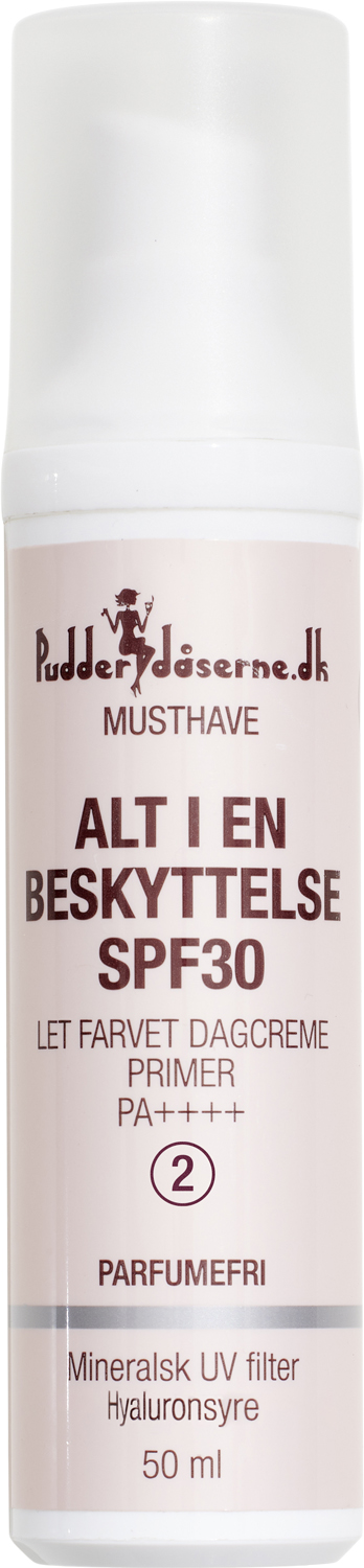 Pudderdåserne Alt i en Beskyttelse SPF 30 Pudderdåserne Alt i en Beskyttelse SPF 30